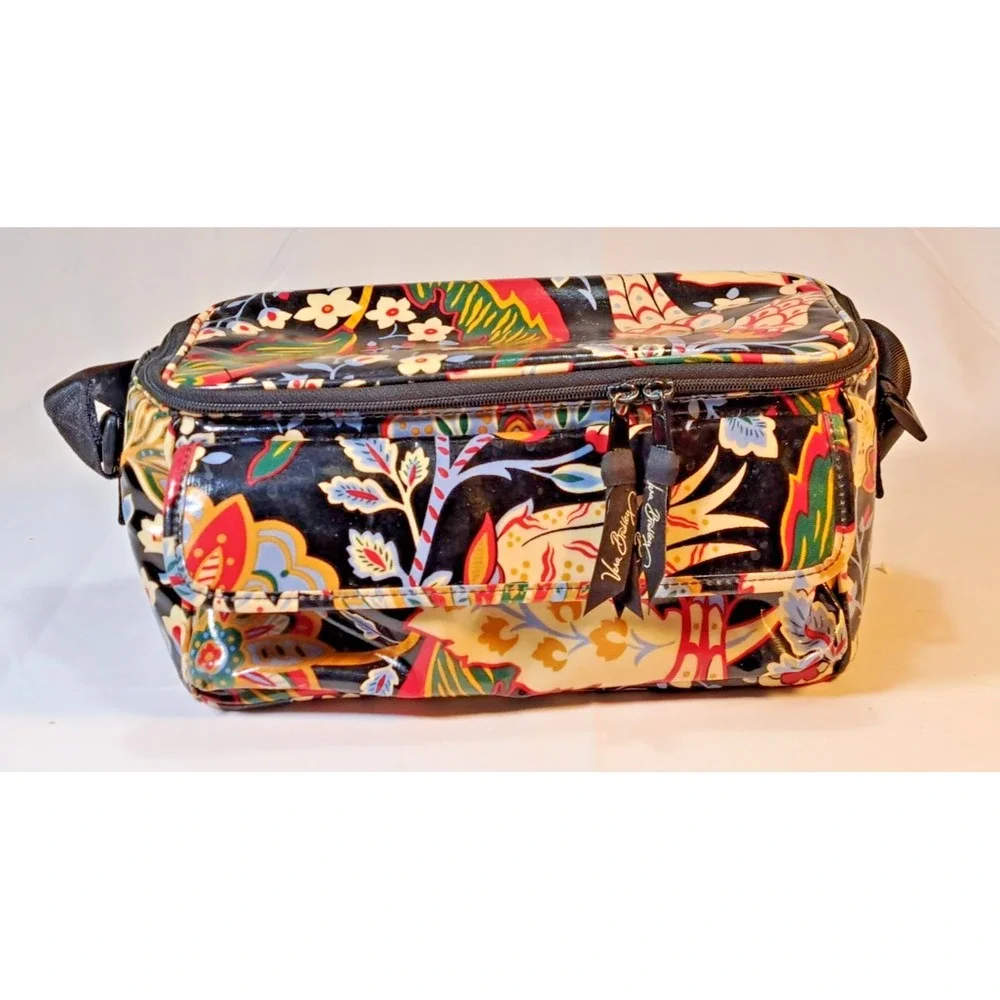 Vera Bradley Provencal Floral Insulated Lunch Cooler Bag Crossbody Strap